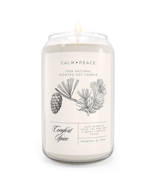 Can soy candle – Comfort spice