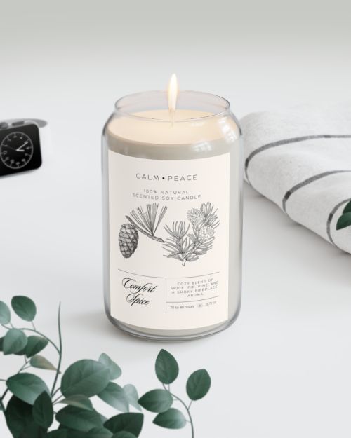 Can soy candle – Comfort spice