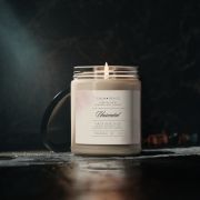 10. Glass jar scented soy candle - Unscented - room