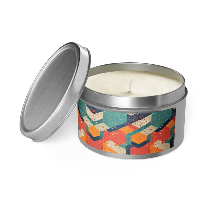 Tin Candles – Multicolor origami