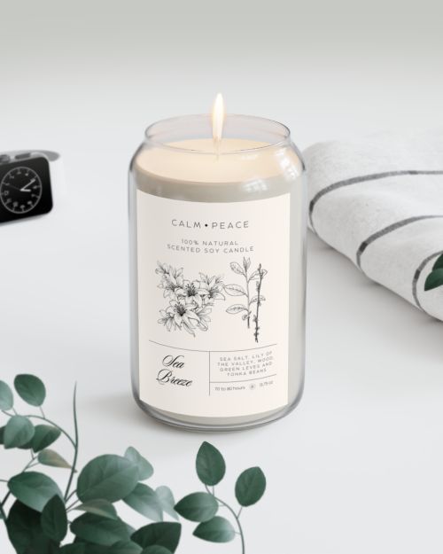 Can soy candle – Sea breeze