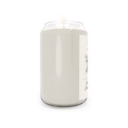 2. Can scented soy candle - Sea breeze - left