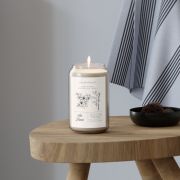 2. Can scented soy candle - Sea breeze - table