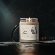 4. Glass jar scented soy candle - Apple harvest - room