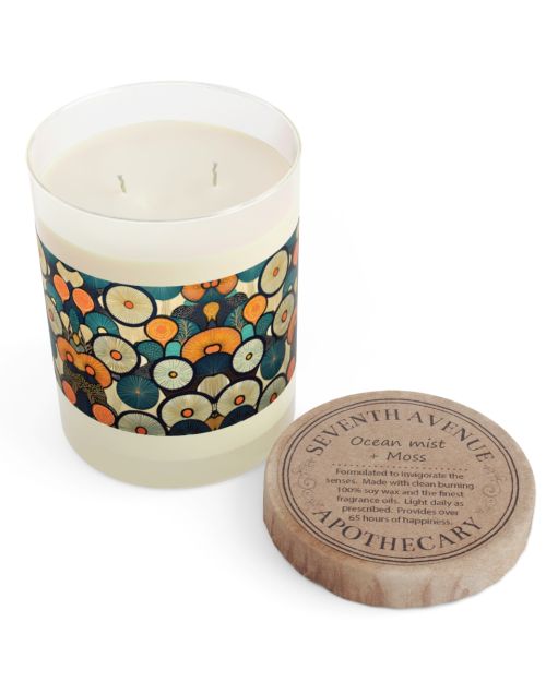 Full glass candle – Japanese forest echoes