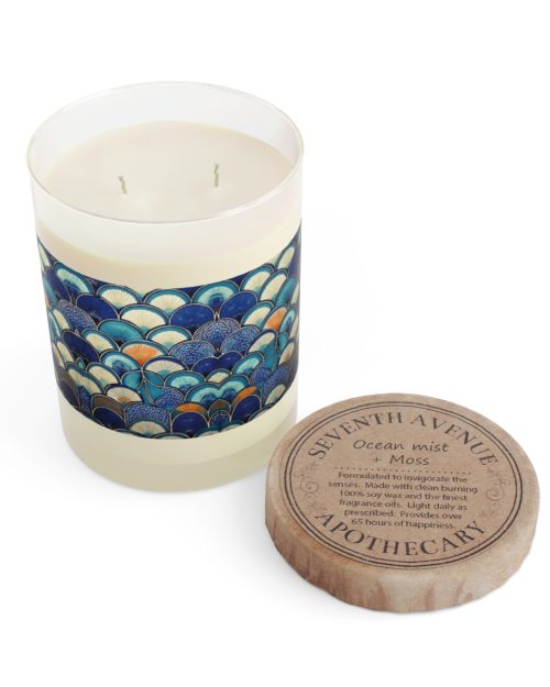 Full glass candle – Japanese Oceanic Rhythms