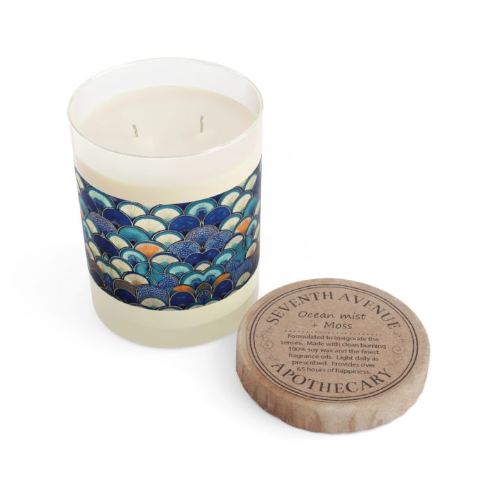 Full glass candle – Japanese Oceanic Rhythms