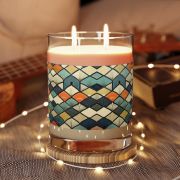 Full glass candle – Japanese fields