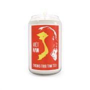 Vietnam propaganda candle - Vietnam in my heart - front