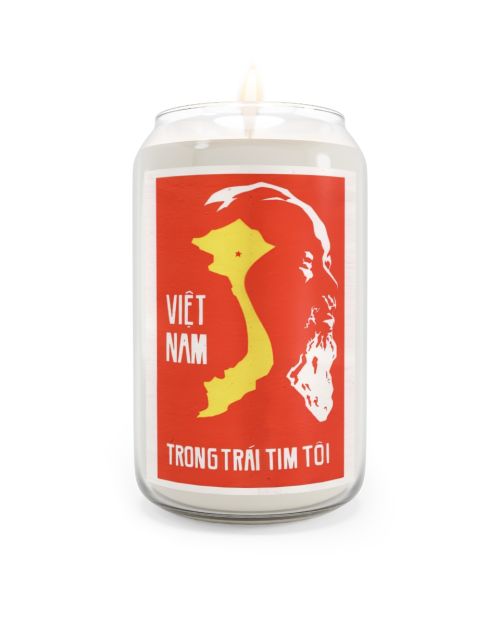 Vietnam Propaganda Poster candle – Vietnam In My Heart