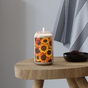 Can glass soy candle - Sunflowers