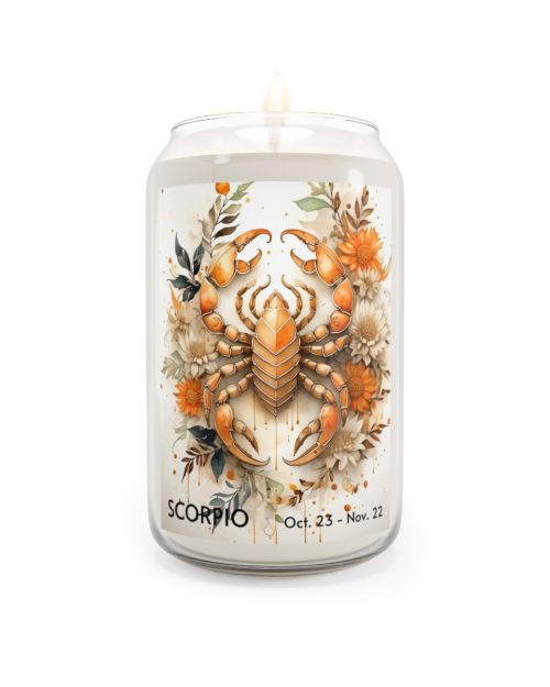 Can candle – Scorpio – October 23 to November 22