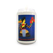 Vietnam propaganda poster candle - Plant a lot of trees - front