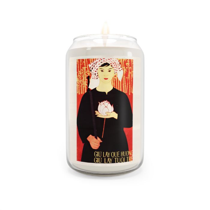 Vietnam Propaganda Poster candle – Save the Country Save the Youth