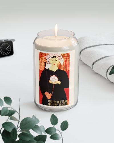 Vietnam Propaganda Poster candle – Save the Country Save the Youth