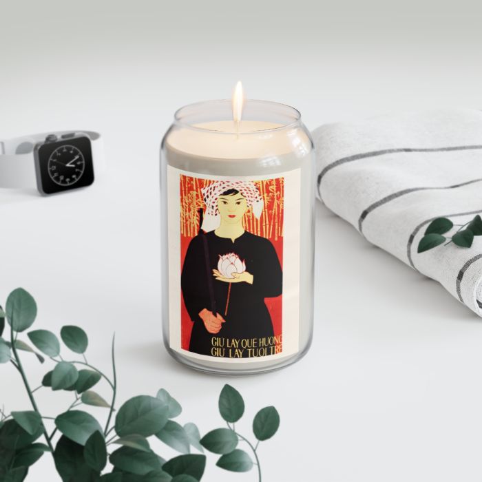 Vietnam Propaganda Poster candle – Save the Country Save the Youth