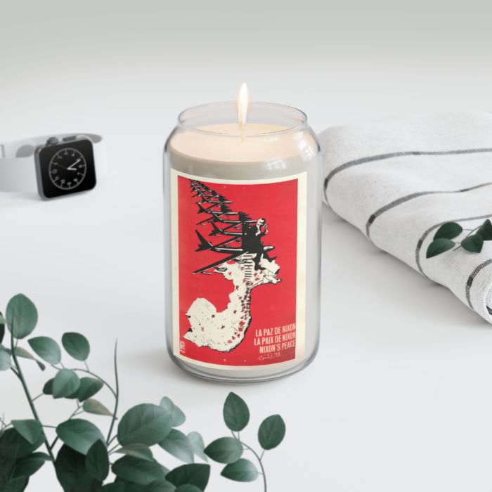 Vietnam Propaganda Poster candle – Nixon’s Peace