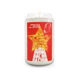 Vietnam propaganda poster soy candle - Nothing more precious than independence and freedom - front