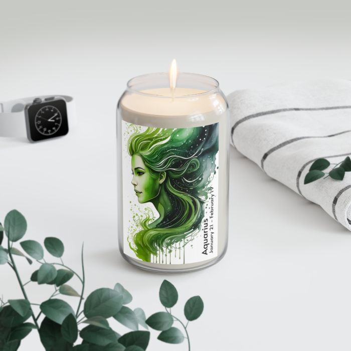 Can candle – Aquarius – January 21 to February 19