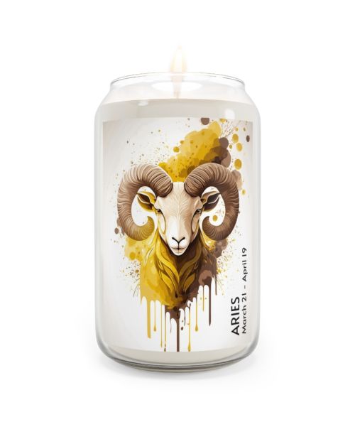Can candle – Aries – March 21 to April 19