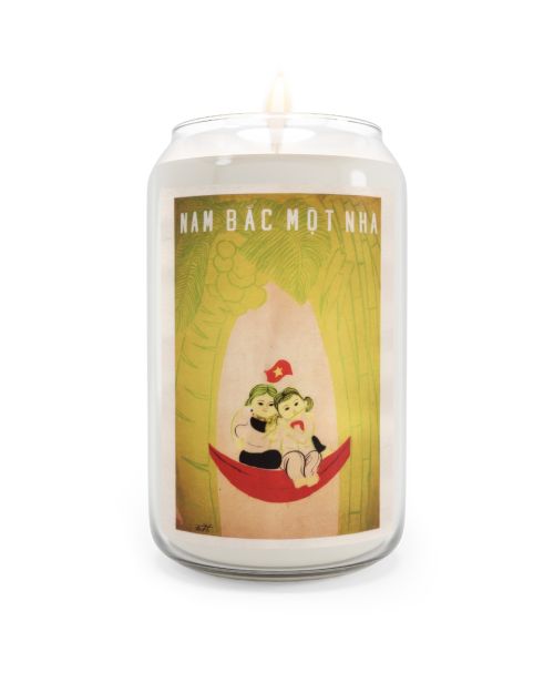 Vietnam Propaganda Poster candle – The South and North