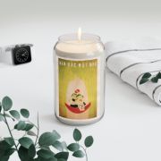 Vietnam Propaganda poster soy candle - The North and the South - plant