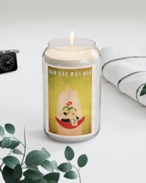 Vietnam Propaganda Poster candle – The South and North