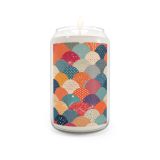 Can scented soy candle - Multicolor fans