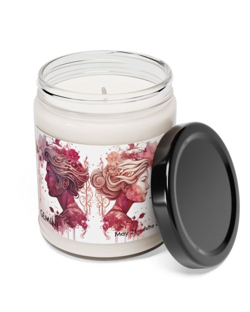 Glass jar candle – Gemini – May 21 to June 21