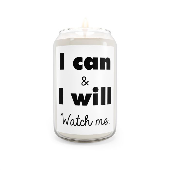 Can candle – I can and I will