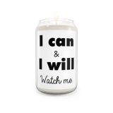 Can soy candle I can and I will - Front