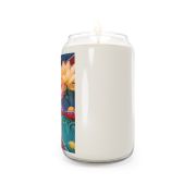 13.75 oz glass soy candle - Lotus flowers