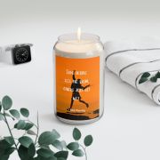 Can glass scented soy candle - Bob marley - context