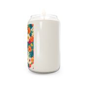 Can glass scented soy candle - Garden flowers - right