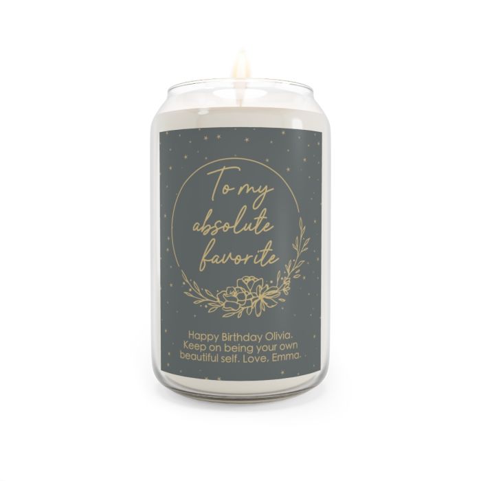 Can candle – Personalized gift – To my absolute favorite