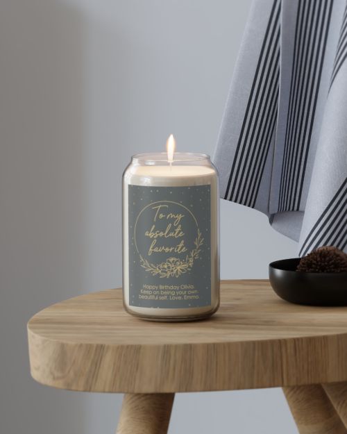 Can candle – Personalized gift – To my absolute favorite