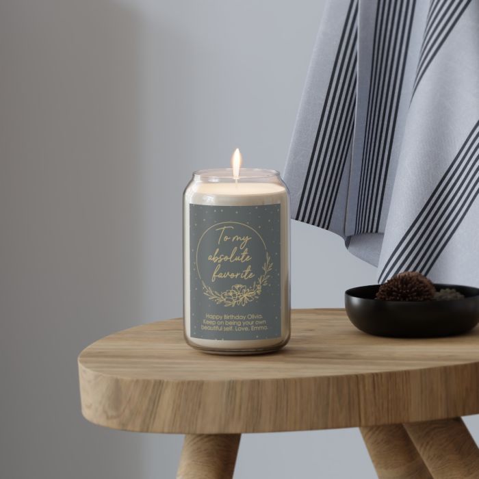 Can candle – Personalized gift – To my absolute favorite