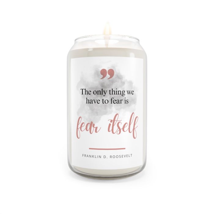 Can candle – Franklin D. Roosevelt
