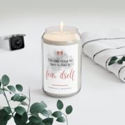 Can glass scented soy candle - Roosevelt - plant