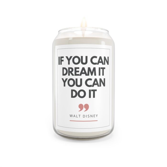 Can candle – Walt Disney – You can do it