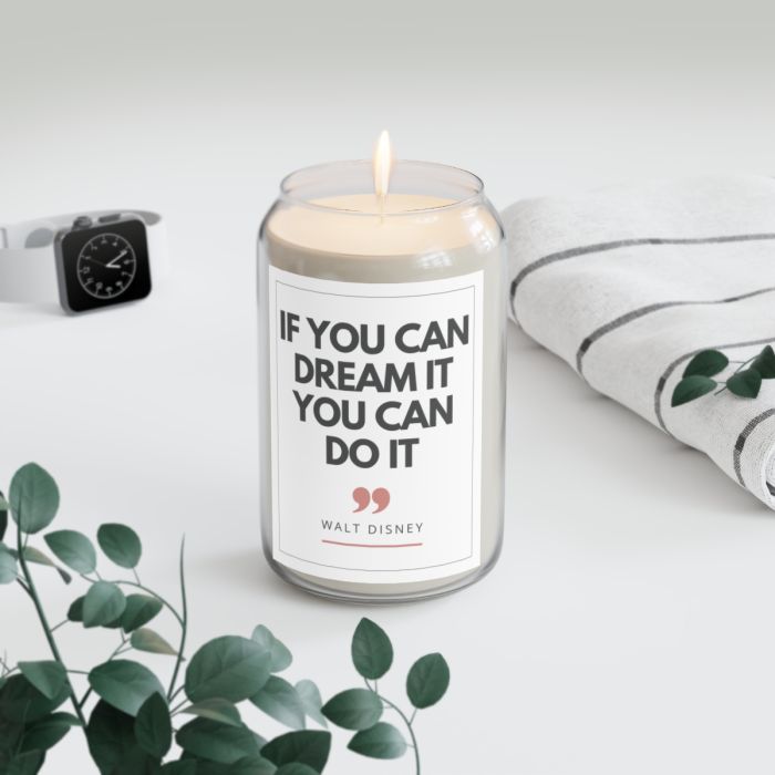 Can candle – Walt Disney – You can do it
