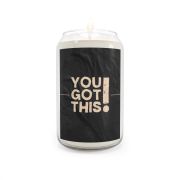 Can glass scented soy candle - You got this - front