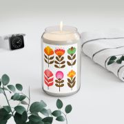 Can glass scented soy candles - Flowers from the 80s - context