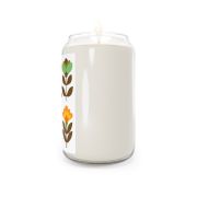 Can glass scented soy candles - Flowers from the 80s - right