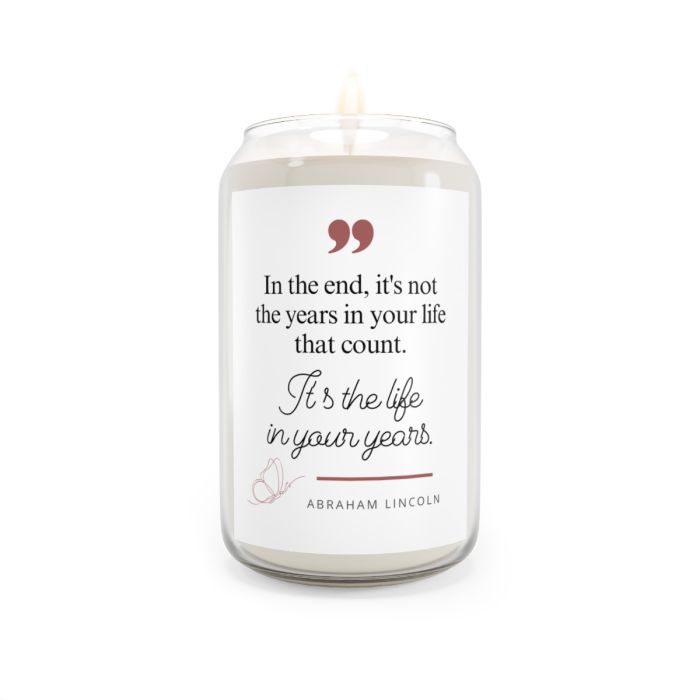 Can candle – Abraham Lincoln