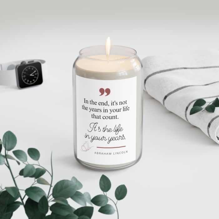 Can candle – Abraham Lincoln