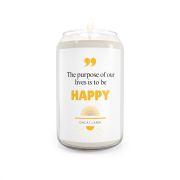 Can glass soy scented candle - Dalai Lama - Front