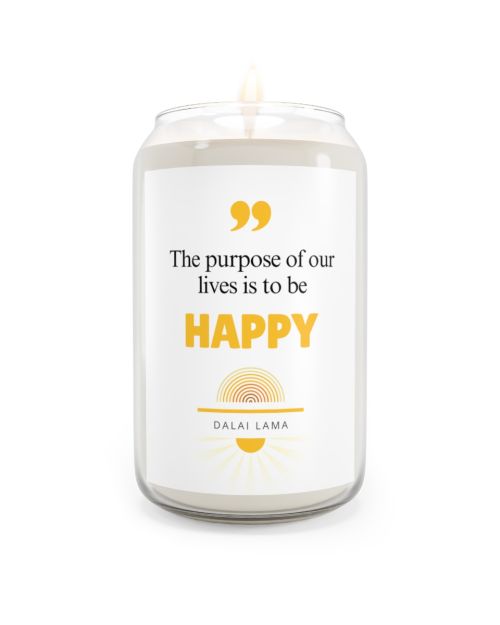 Can candle – Dalai Lama