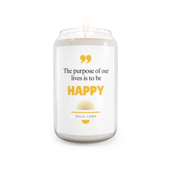 Can candle – Dalai Lama