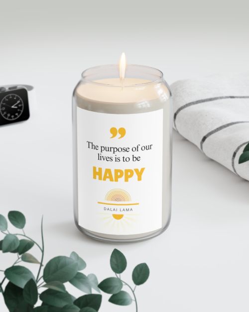 Can candle – Dalai Lama